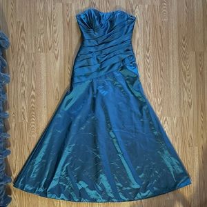 Mori Lee Strapless Gown